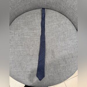 Classic Blue Patterned Men's Tie